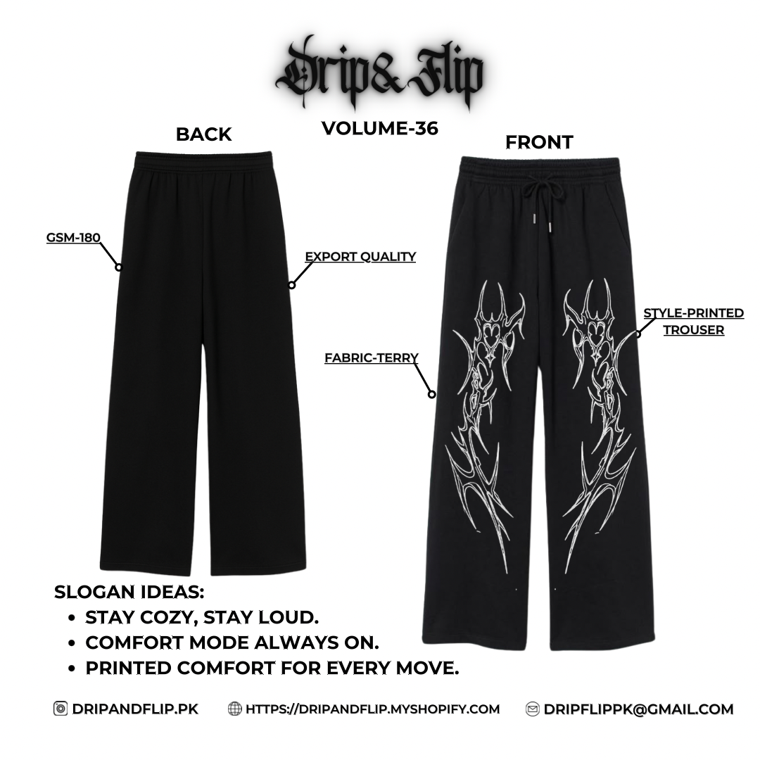 Printed Trouser