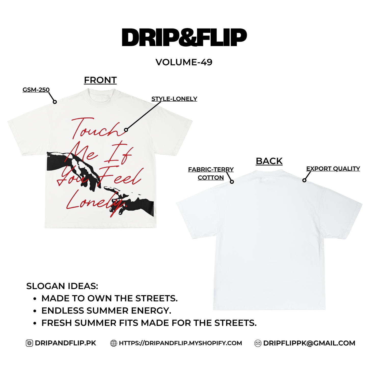 Lonley Hand Tee